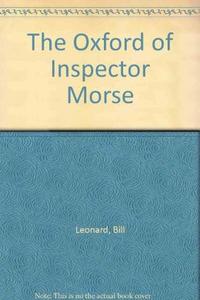 The Oxford of " Inspector Morse "