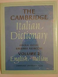 The Cambridge Italian Dictionary cover