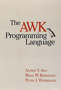 The AWK Programming Language cover