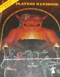 Advanced Dungeons & Dragons, Players Handbook cover