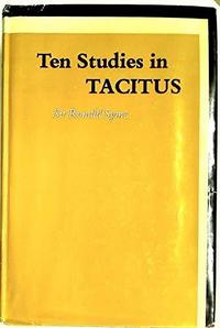 Ten studies in Tacitus cover
