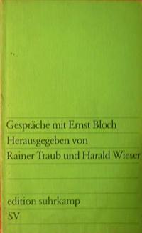 Gespräche mit Ernst Bloch cover