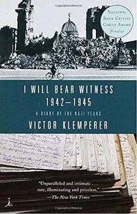 The diaries of Victor Klemperer cover