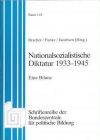 Nationalsozialistische Diktatur 1933–1945 cover