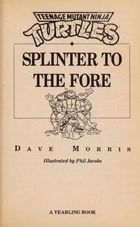 Splinter to the Fore cover
