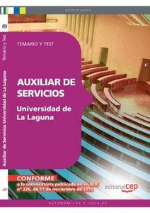 Auxiliares de Servicios de la Universidad de La Laguna. Temario y Test