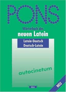 PONS Wörterbuch, Wörterbuch des neuen Latein