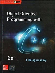 Object Oriented Programming with C++