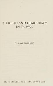 Religion and democracy in Taiwan