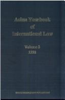 Asian Yearbook of International Law, 1992