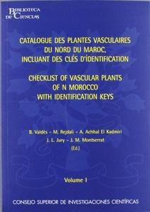 Catalogue des plantes vasculaires du Nord du Maroc, incluant des clés d'identification