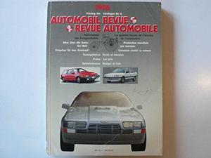 Katalog der Automobil Revue 1986