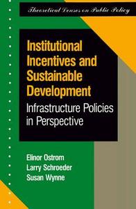 Institutional incentives and sustainable development