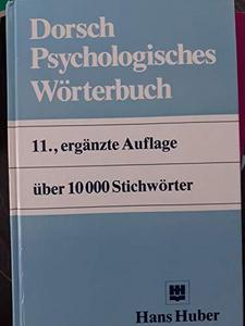 Psychologisches Wörterbuch
