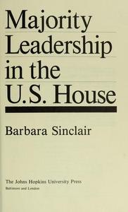 Majority leadership in the U.S. House