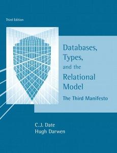 Databases, types and the relational model