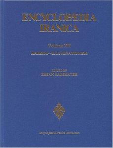 Encyclopaedia iranica Volume XII