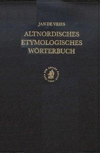Altnordisches Etymologisches Worterbuch