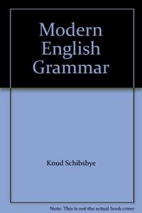 A modern English grammar