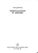 Nominalization in Amharic