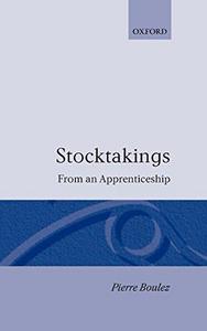 Stocktakings from an Apprenticeship