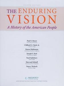 The Enduring Vision : A History of the American People