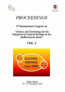 PROCEEDINGS 4th International Congress on “Science and Technology for the Safeguard of Cultural Heritage in the Mediterranean Basin” VOL. I