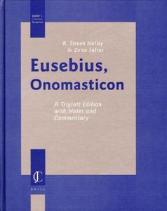 Onomasticon : the place names of divine scripture : including the Latin edition of Jerome