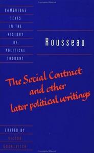 The social contract and other later political writings