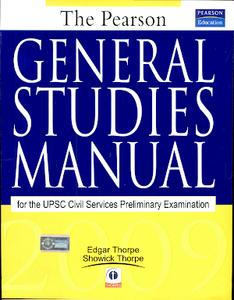 General Studies Manual 2009 for Upsc Civil Service