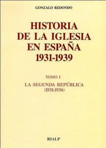 Historia de la Iglesia en España, 1931-1939