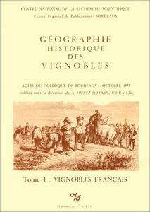 Géographie historique des vignobles