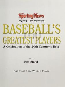 The Sporting News selects baseball's greatest players
