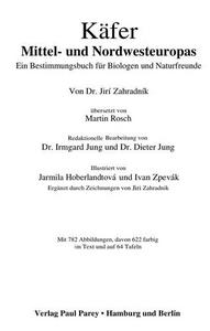Käfer Mittel- und Nordwesteuropas: ein Bestimmungsbuch für Biologen und Naturfreunde