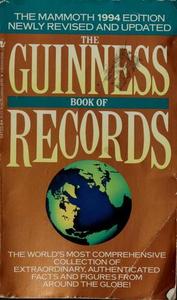 The Guinness book of records, 1994