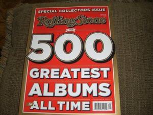 ROLLING STONE SPECIAL, THE 500 GREATEST ALBUMS OF ALL TIME, ROLLING STONE SPECIAL