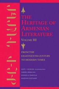 The Heritage of Armenian Literature, Vol. 3