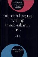European-language writing in sub-Saharan Africa