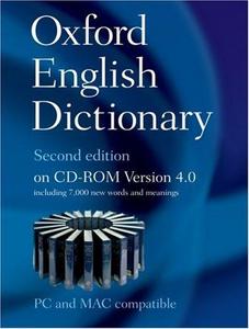 Oxford English Dictionary CD Rom 4.0