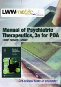 Manual of Psychiatric Therapeutics for PDA