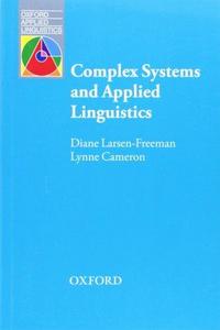 Complex systems and applied linguistics