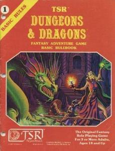 TSR Dungeons & Dragons Fantasy Adventure Game: Basic Rulebook #1