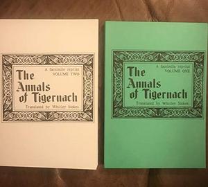 The annals of Tigernach