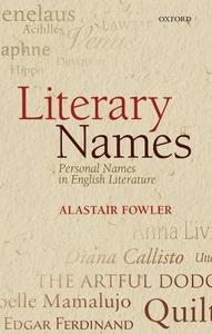 Literary names personal names in English literature