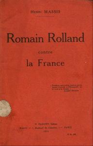 Romain Rolland contre la France