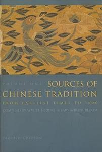 Sources of Chinese tradition Vol. 1