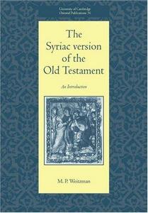 The Syriac Version of the Old Testament