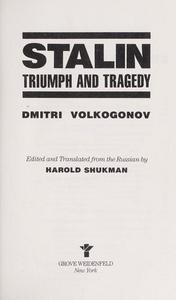 Stalin: Triumph and Tragedy