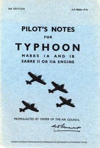 Hawker Typhoon 1A & 1B -Pilot's Notes