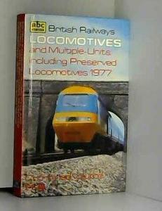 British Railways locomotives and multiple-units including preserved locomotives 1977